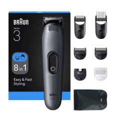 Buy Braun AIO3540 Trimmer - Sleek Black Design for Effortless Grooming & Precision